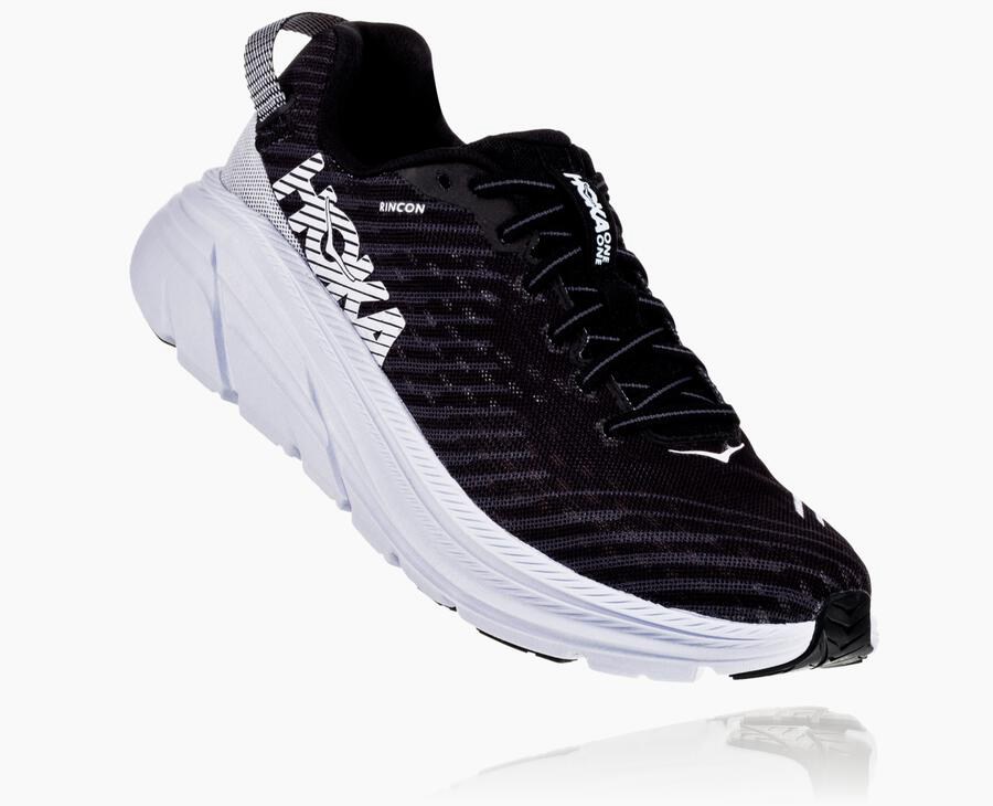 Hoka One One Koşu Ayakkabısı Erkek Siyah/Beyaz - Rincon - BO5317284